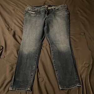 Torrid skinny jeans stretch material size 18 R